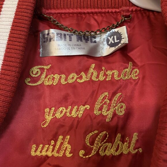 SABIT NYC Extra Authentic Sleeve Varsity XL Jacket Super Rare - Picture 3 of 8
